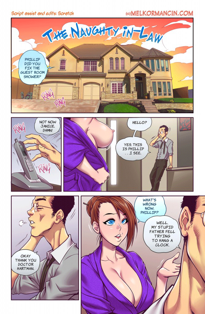The Naughty In-Law -1- Animated   -english page 2 full