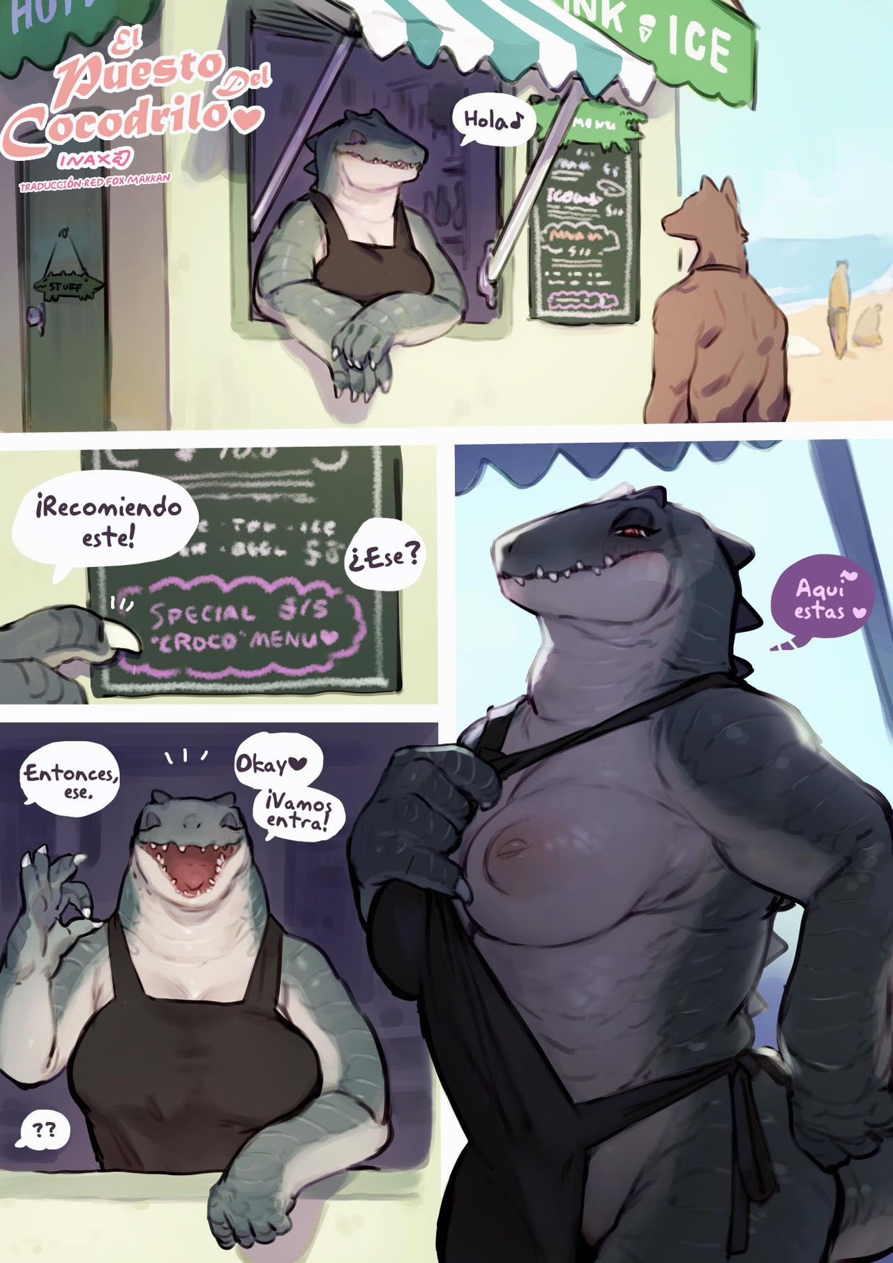El Puesto Del Cocodrilo ♥ page 1 full