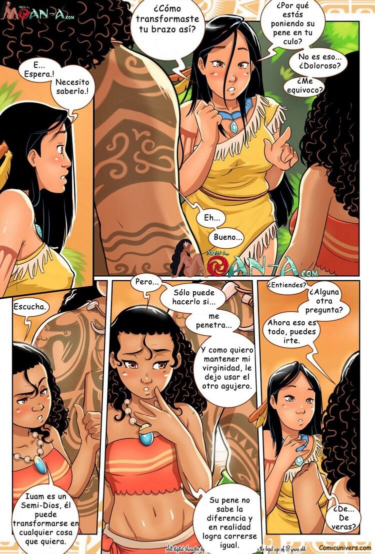 Moan-a Lost #2 page 8 full