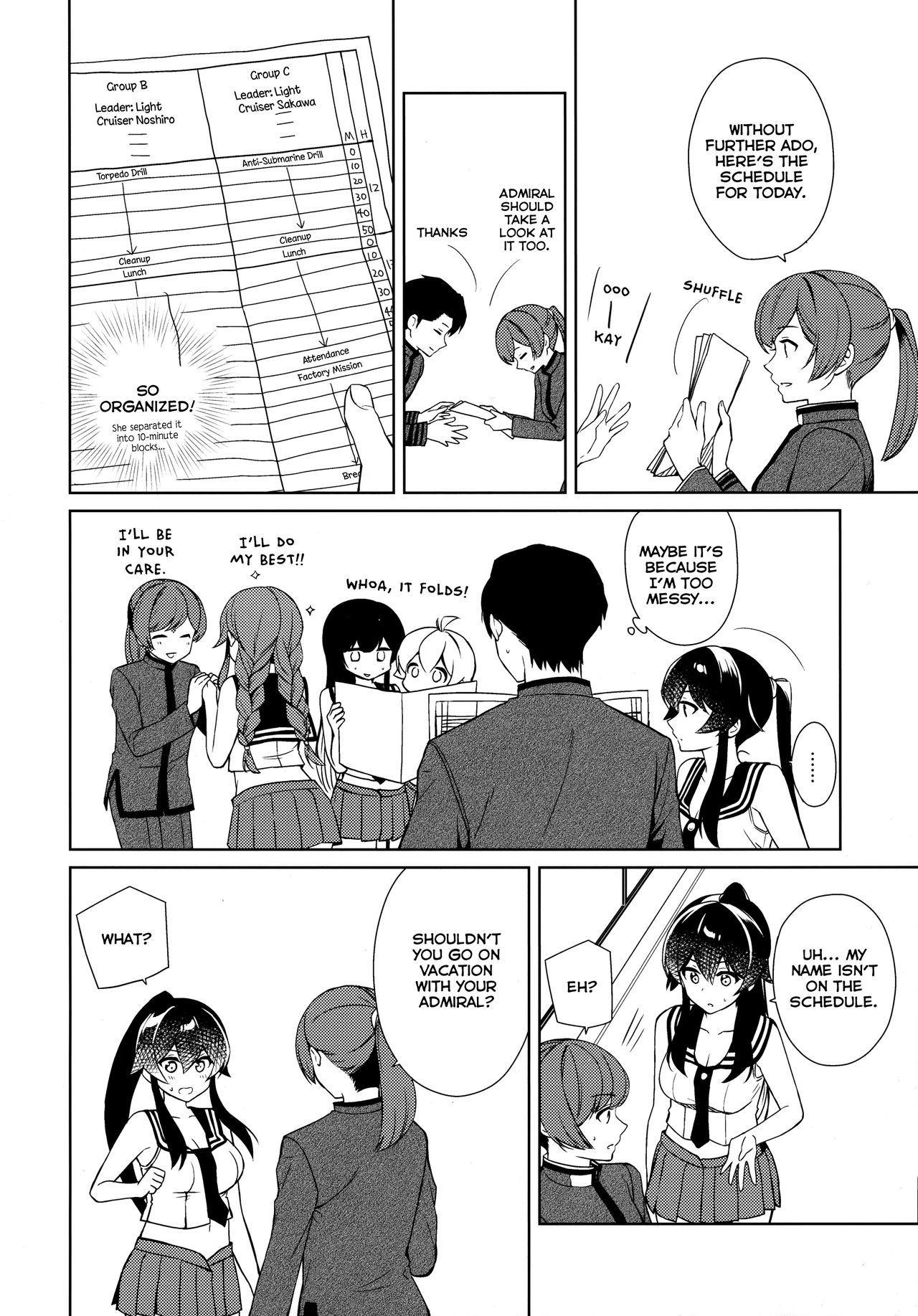 Keijun Yahagi wa Koi o Shita. Chuu | Light Cruiser Yahagi Fell In Love - Second page 11 full