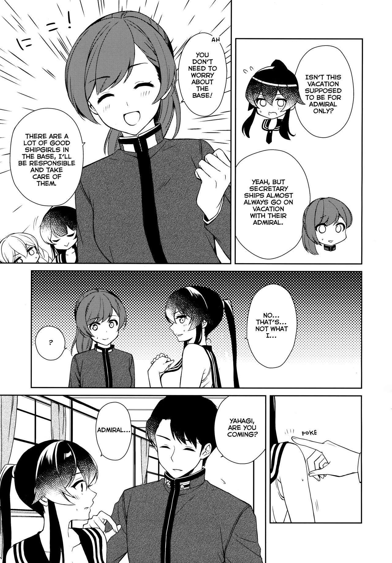 Keijun Yahagi wa Koi o Shita. Chuu | Light Cruiser Yahagi Fell In Love - Second page 12 full