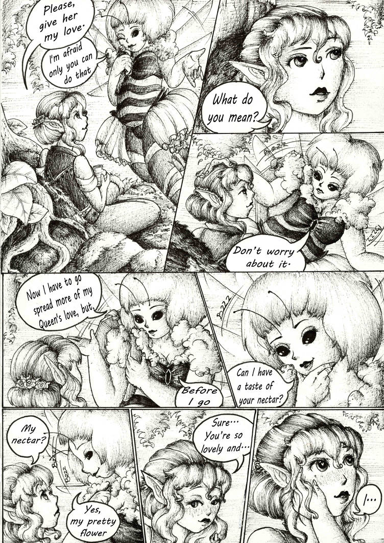 JustSketchingViolets - Honey page 4 full