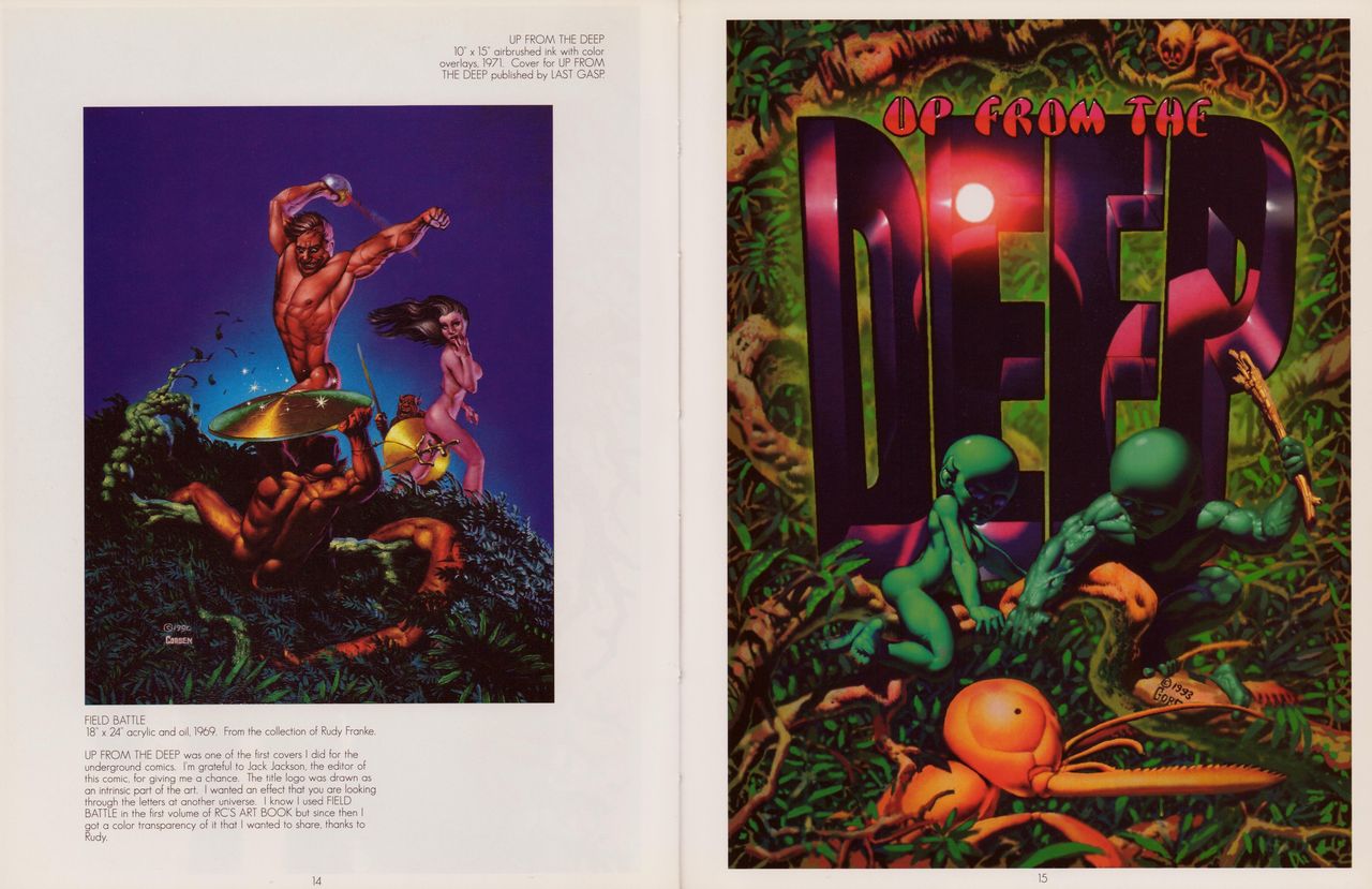 Corben Art Book 2 page 10 full