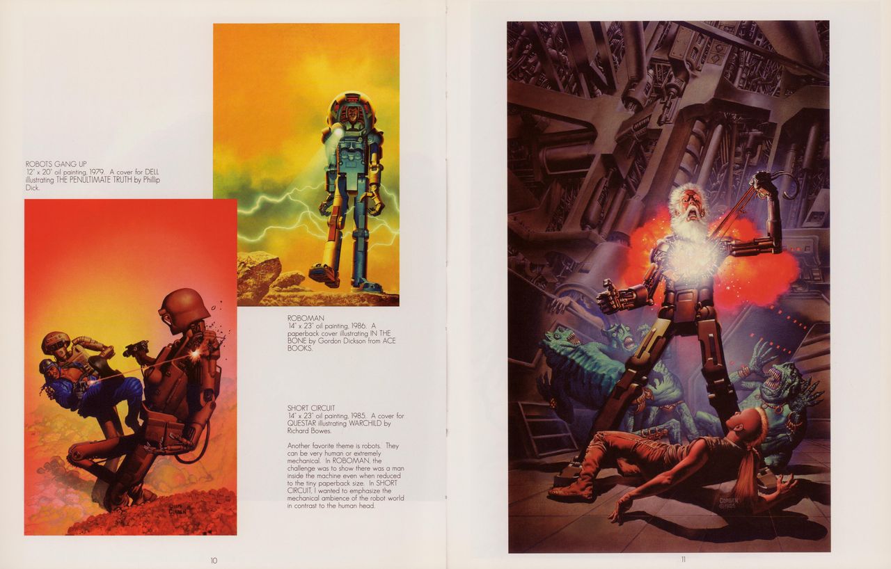Corben Art Book 2 page 8 full