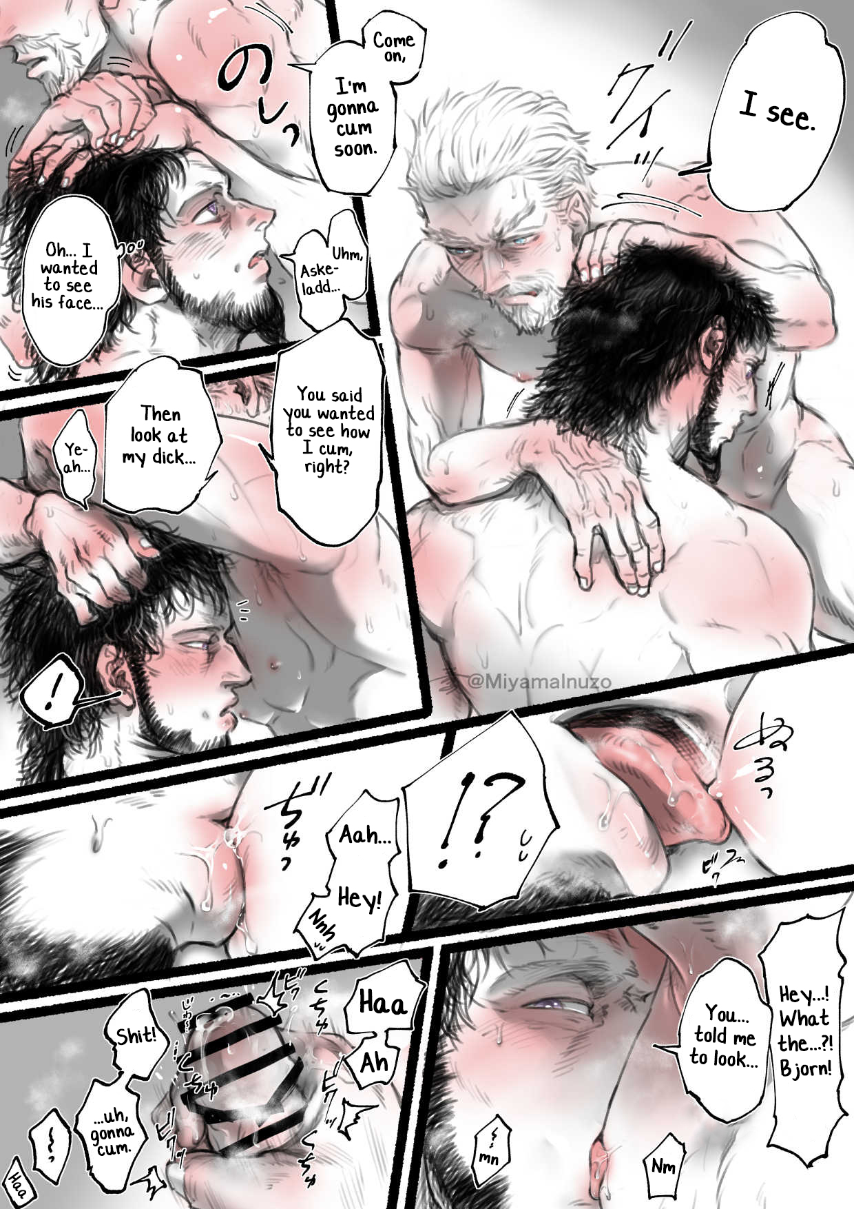 Bjorn x Askeladd Doujinshi page 11 full