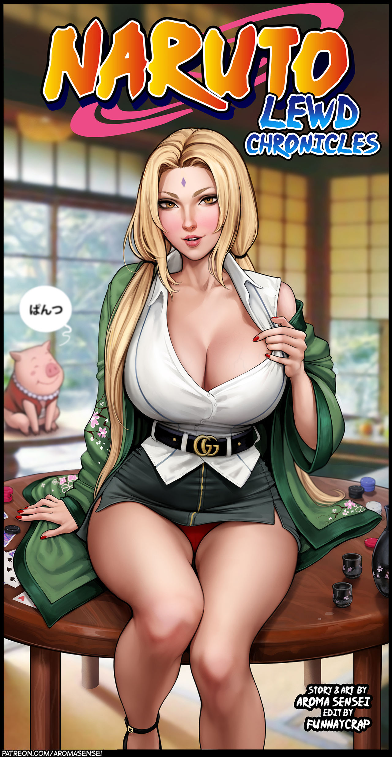 NARUTO! Lewd chronicles. page 3 full