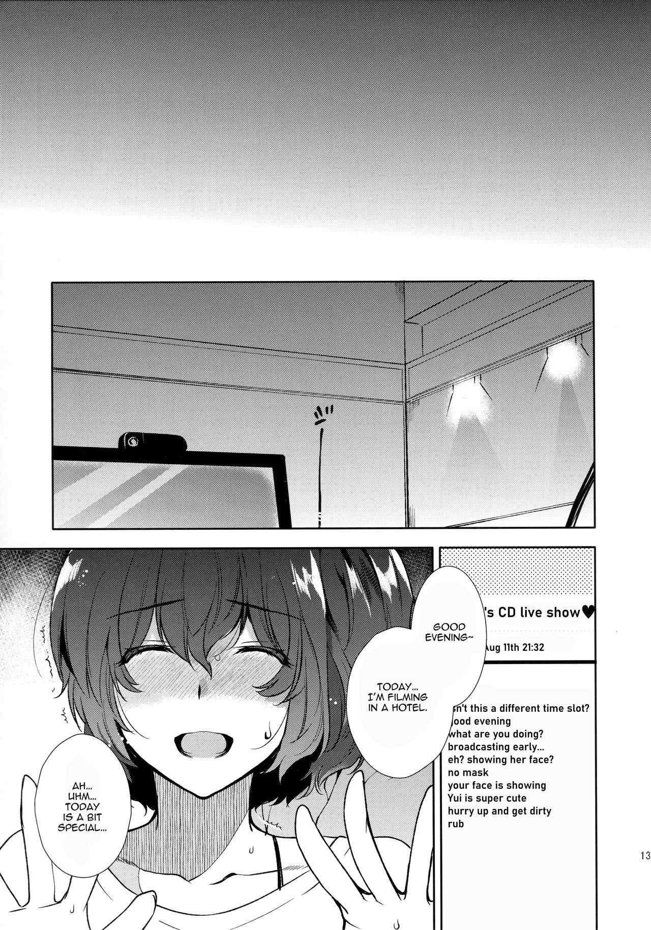 Josou Haishinsha Ryoujoku ~Shojo Soushitsu Nama Haishin~ page 12 full