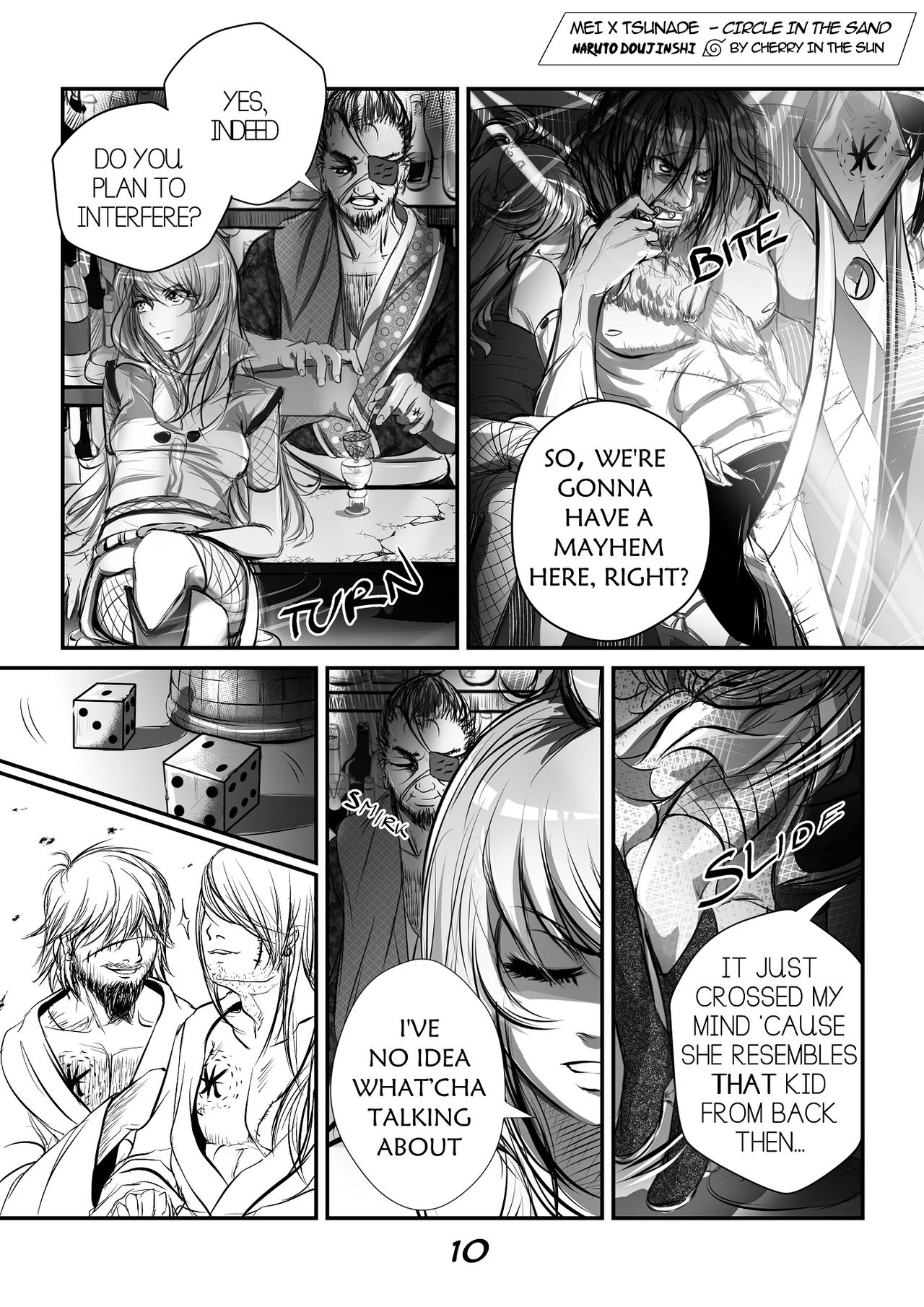 Mei x Tsunade - Circle in the Sand page 11 full