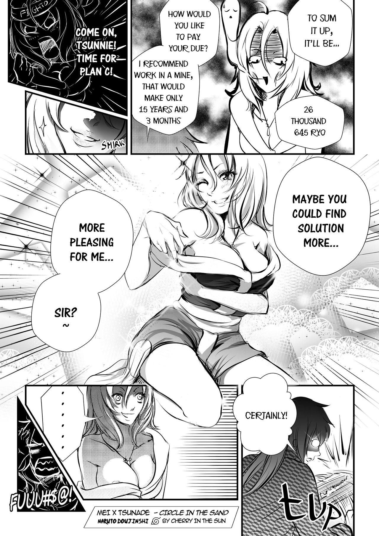 Mei x Tsunade - Circle in the Sand page 12 full