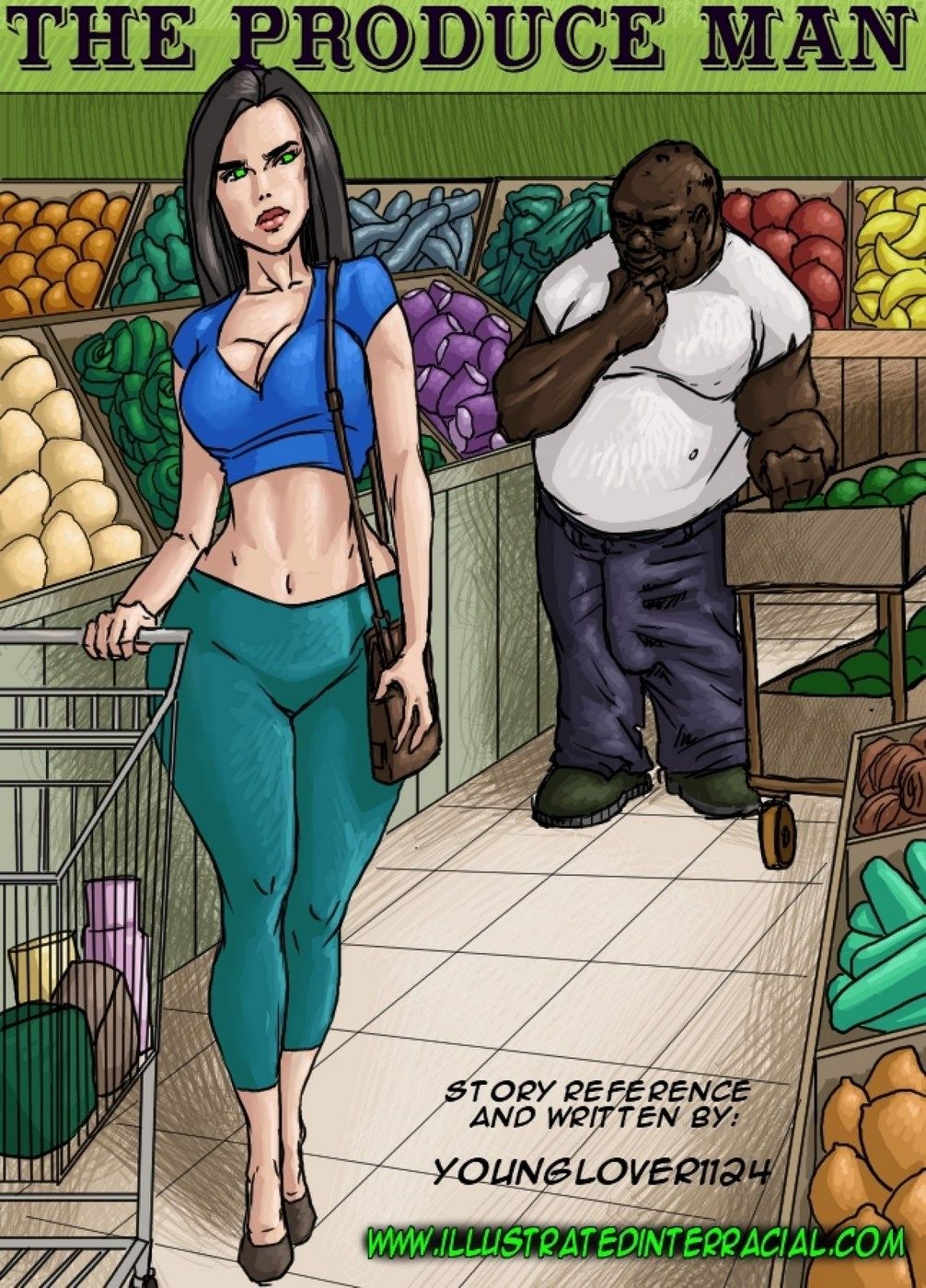Illustratedinterracial  The Produce Man page 1 full