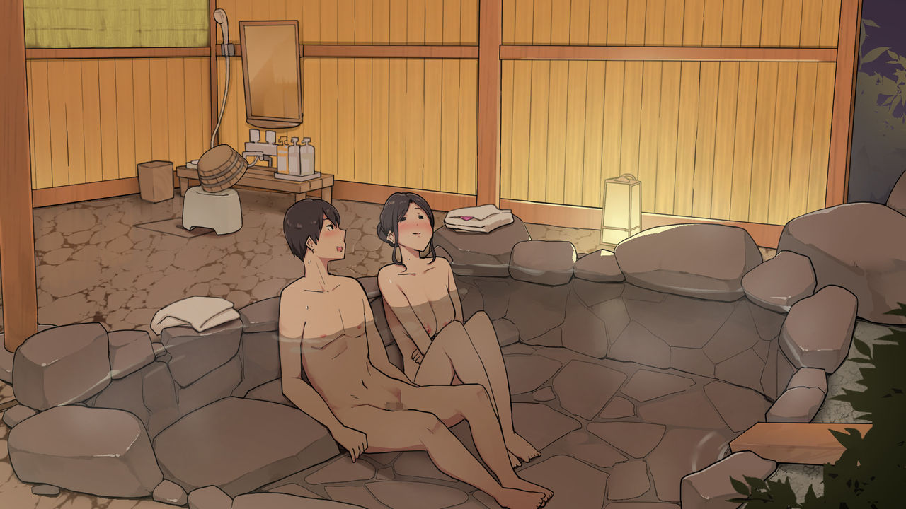 Onsen Ryokou nite Rotenburo-tsuki Kyakushitsu de Sex suru Futari｜온천 여행에서 노천탕이 딸린 객실에서 섹스하는 두 사람 page 12 full