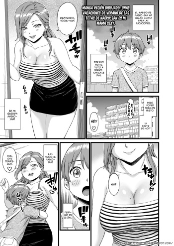 [Misaki (Higashino Mikan)] Oppai na Natsuyasumi Bangaihen ~Naeko-san wa Boku no Ecchi na Mama~ (Oppai na Natsuyasumi Soushuuhen) [Spanish] [FantasyShot] cover