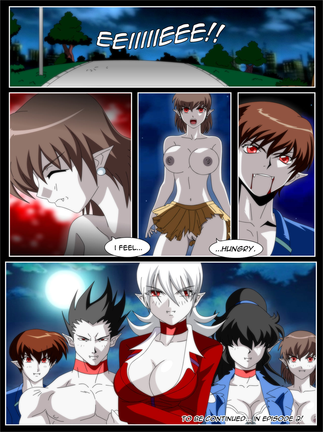 Anzu's Vampire Gang page 11 full