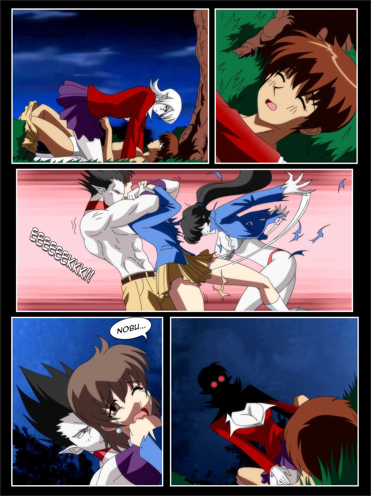 Anzu's Vampire Gang page 7 full