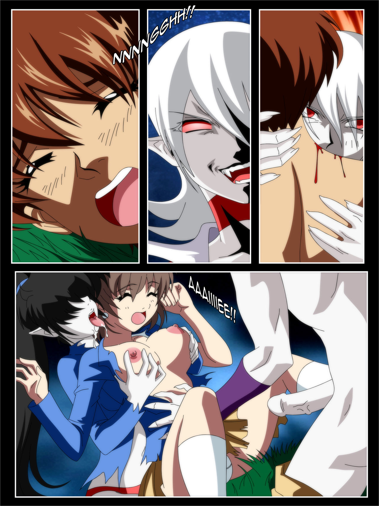 Anzu's Vampire Gang page 8 full