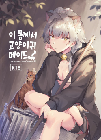 [gotaitouti (Marina-kun)] Oresama Nekomimi Maid! | 이 몸께서 고양이귀 메이드! (THE IDOLM@STER SideM) [Korean] [새벽안개] [Digital] cover