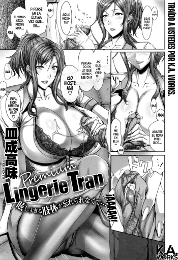 [Saranaru Takami] Premium Lingerie Trap (COMIC Megastore Alpha 2016-06) [Spanish] [K.A. Works] cover
