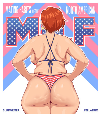 [Fellatrix & SlutWriter] Mating Habits Of The North American MILF cover