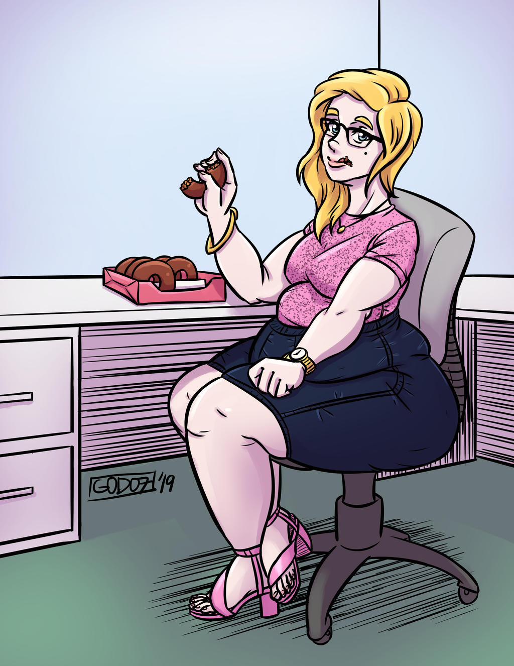 Fresh Office Girl page 9 full
