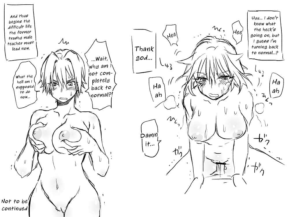 Transforming Into A Fox Girl | Kitsune Nyotaika Mono page 11 full