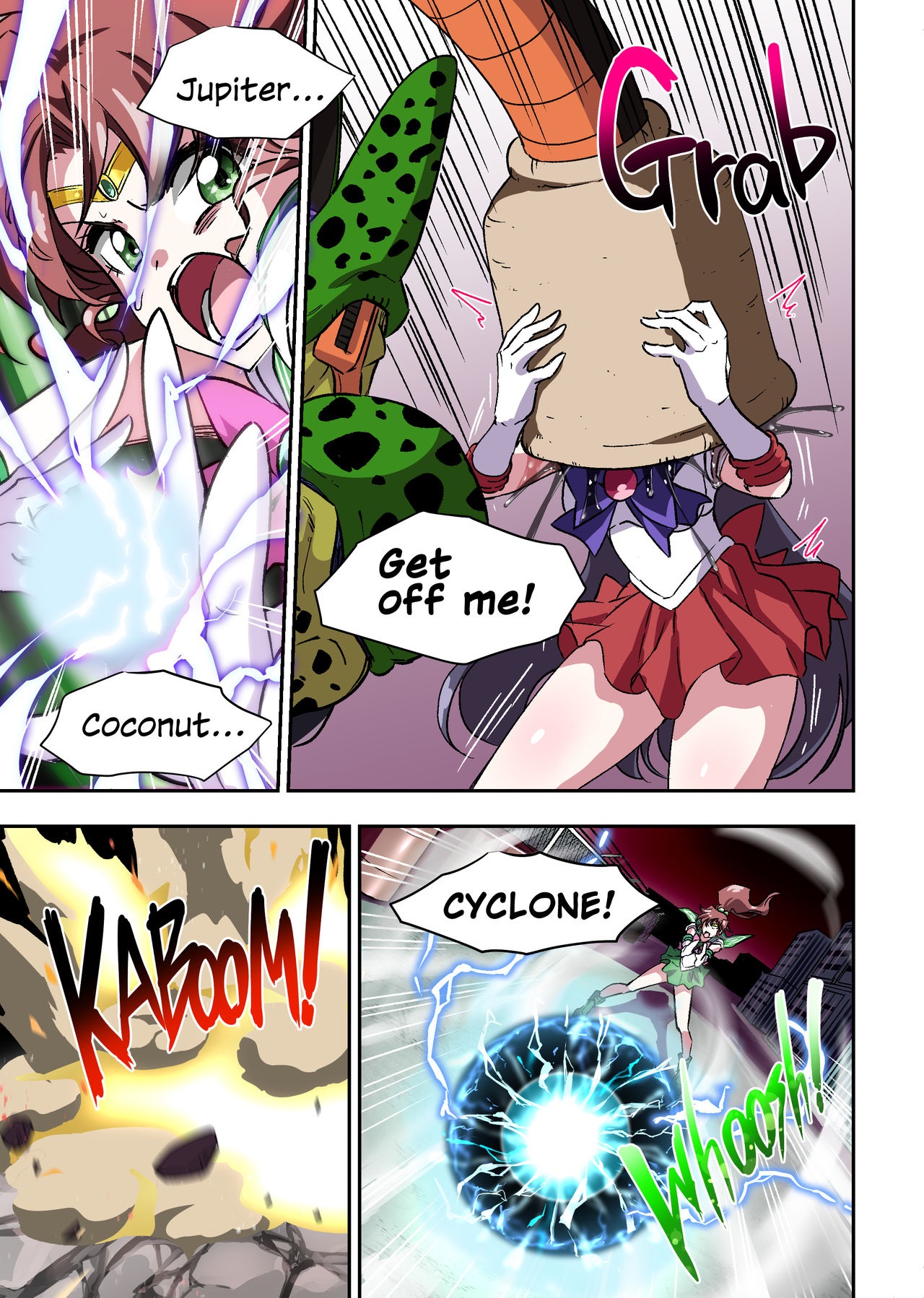 Cell no Esa Ext. Sangetsuhen | Cell's Perfect Meal: Sailor Moon V page 12 full
