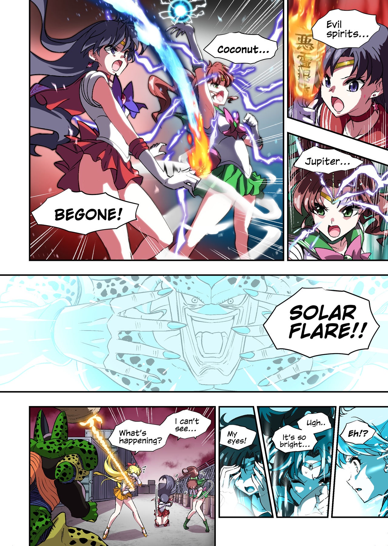 Cell no Esa Ext. Sangetsuhen | Cell's Perfect Meal: Sailor Moon V page 7 full