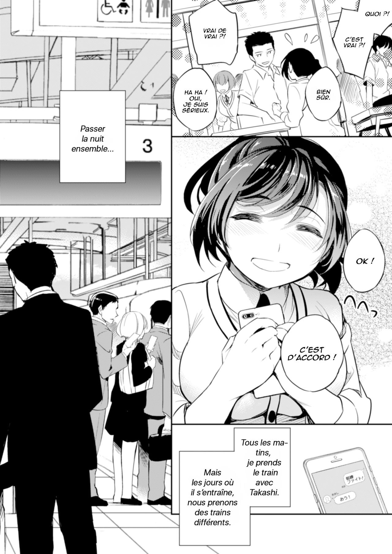 C9-41 Sayuri - Kareshi to Hatsu H Mokuzen ni Chikan ni NTR-reta Shoujo page 3 full