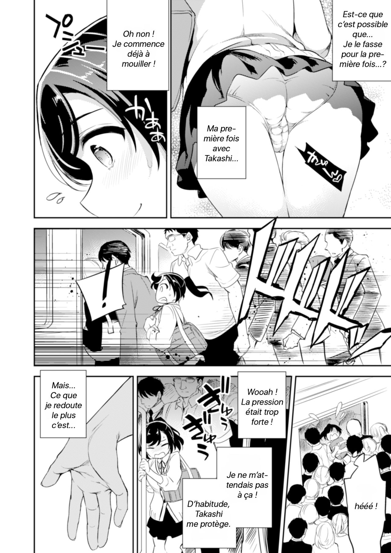 C9-41 Sayuri - Kareshi to Hatsu H Mokuzen ni Chikan ni NTR-reta Shoujo page 5 full