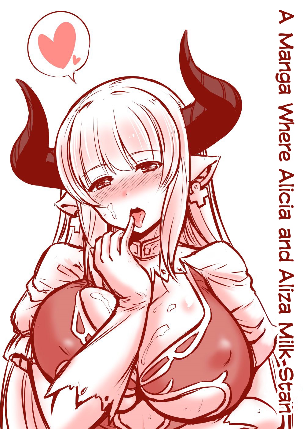 Alicia-san to Aliza-chan no Stan-kun Sakusei Manga | A Manga Where Alicia and Aliza Milks Stan page 1 full