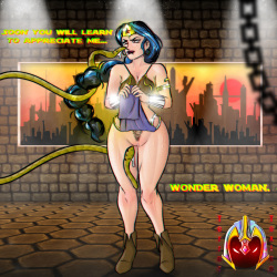 Wonder Woman X Jabba the Hutt