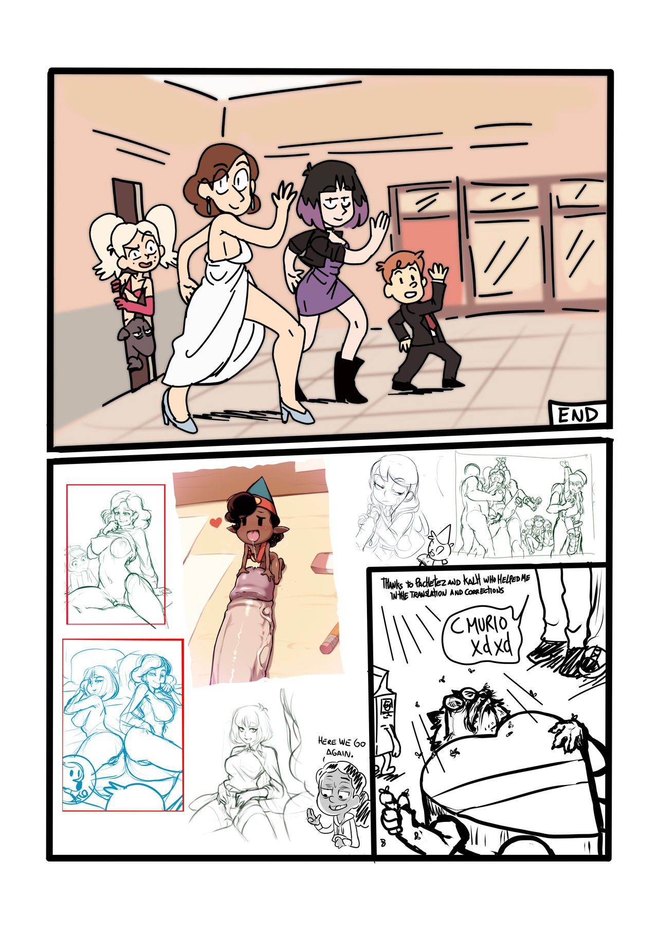 David's Afterparty page 12 full