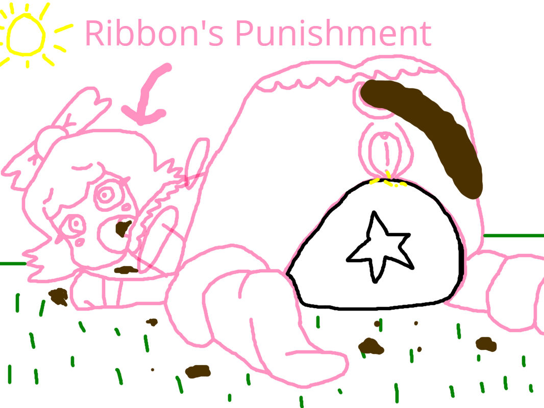 Ribbon found something grabbing her rear end & making her poop and fart page 3 full