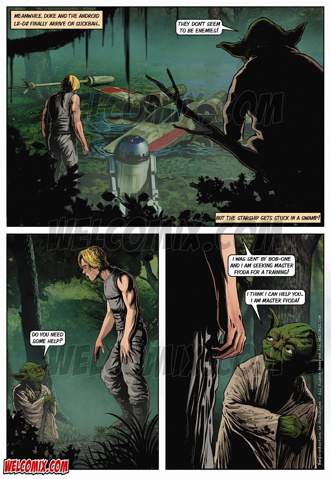 Blockbuster Comics   - 3 - Star Wars - english page 11 full