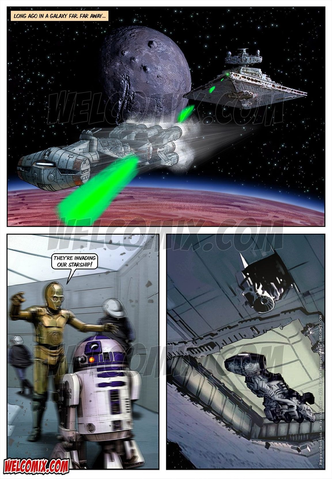 Blockbuster Comics   - 3 - Star Wars - english page 2 full