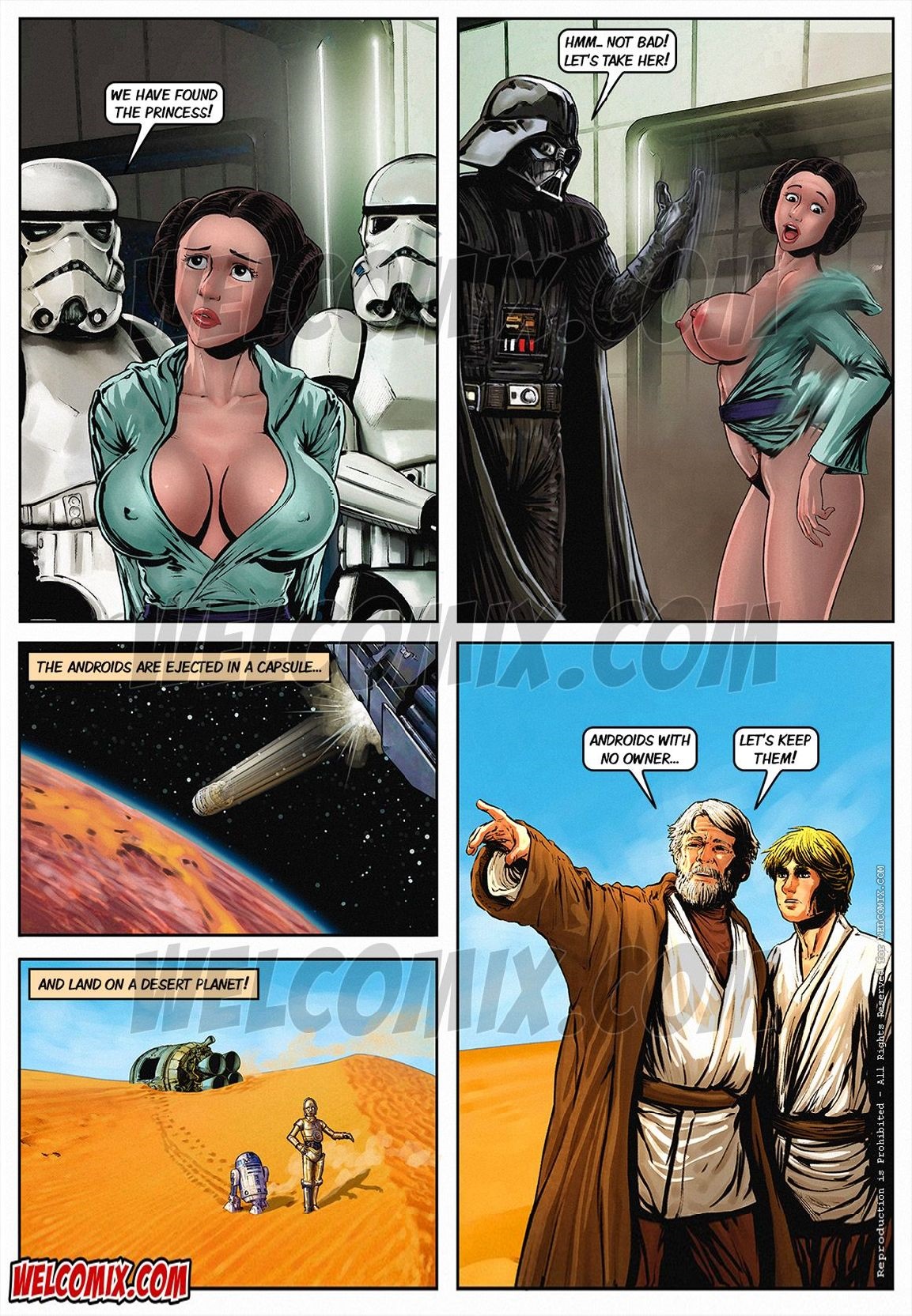 Blockbuster Comics   - 3 - Star Wars - english page 5 full