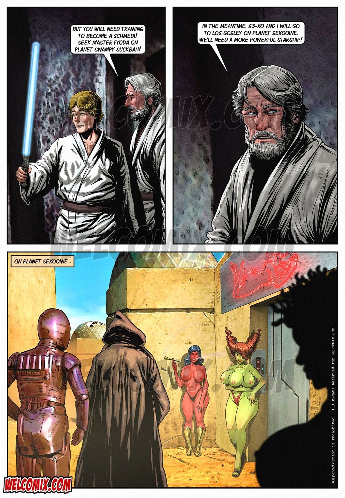Blockbuster Comics   - 3 - Star Wars - english page 7 full