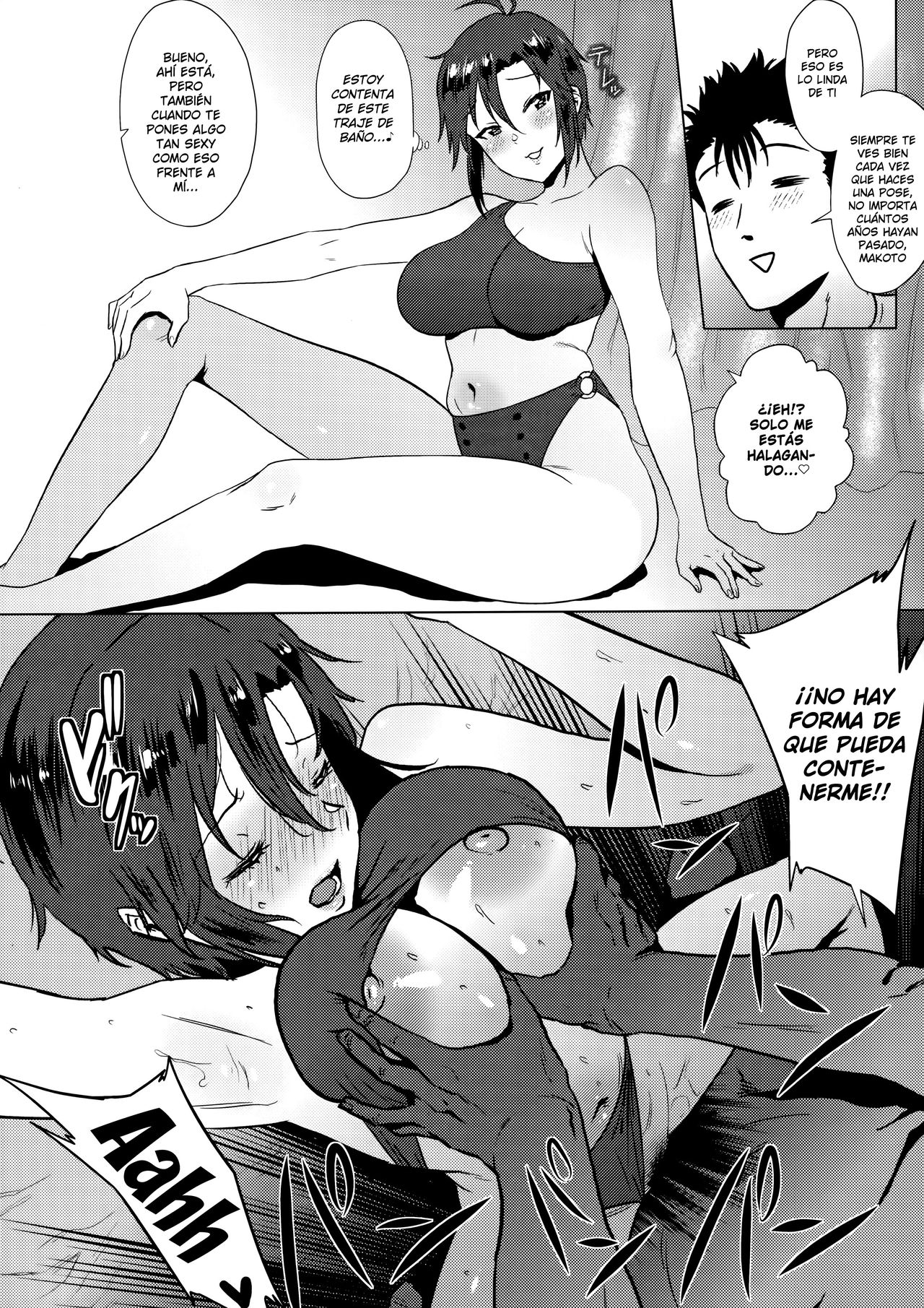 Otona Makoto to Mizugi Fashion Show Suru Hon | Un libro sobre el desfile de modas en trajes de baño de Makoto para adultos page 3 full