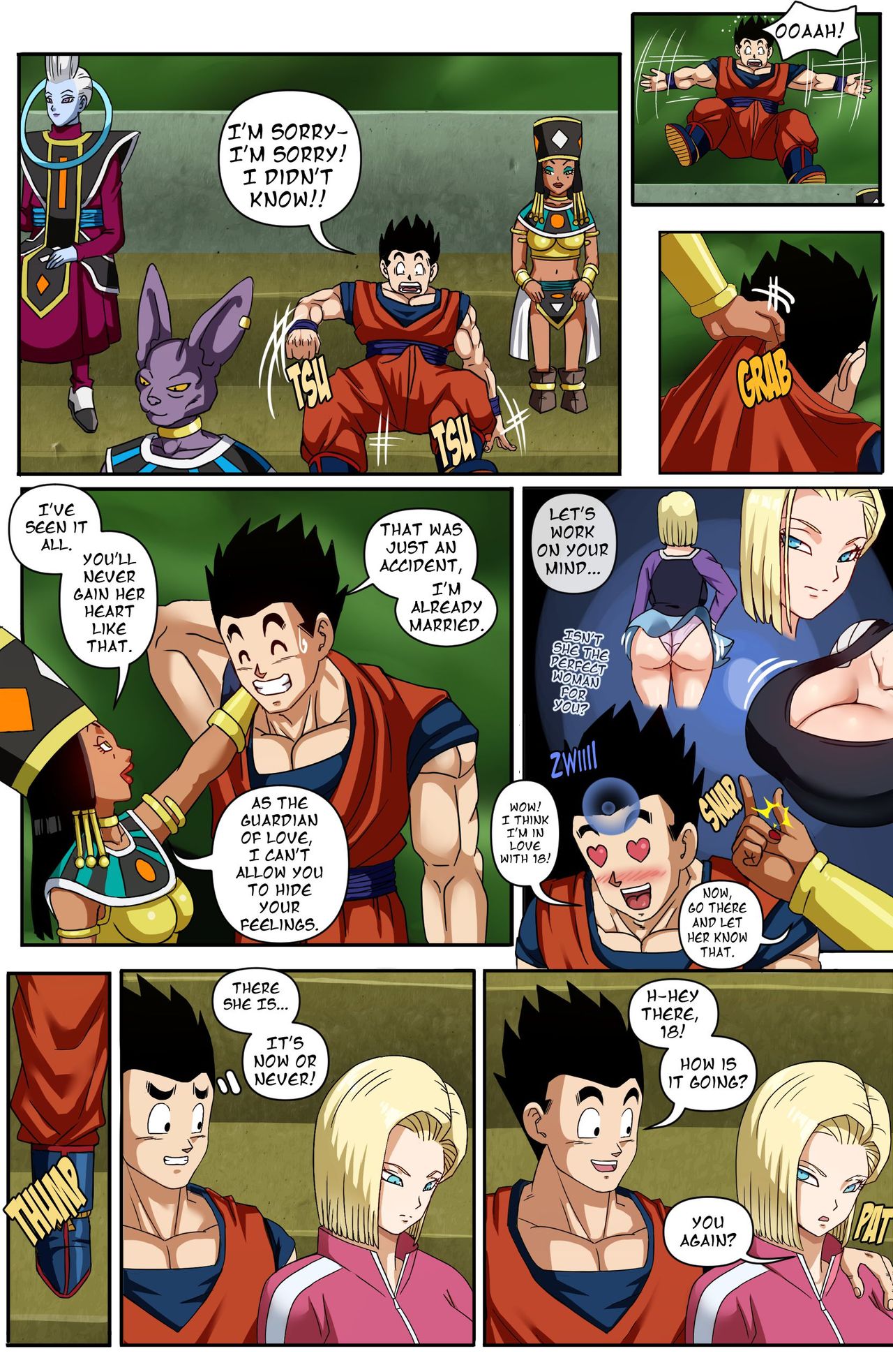 Android 18 And Gohan   - 2 english +animations page 4 full