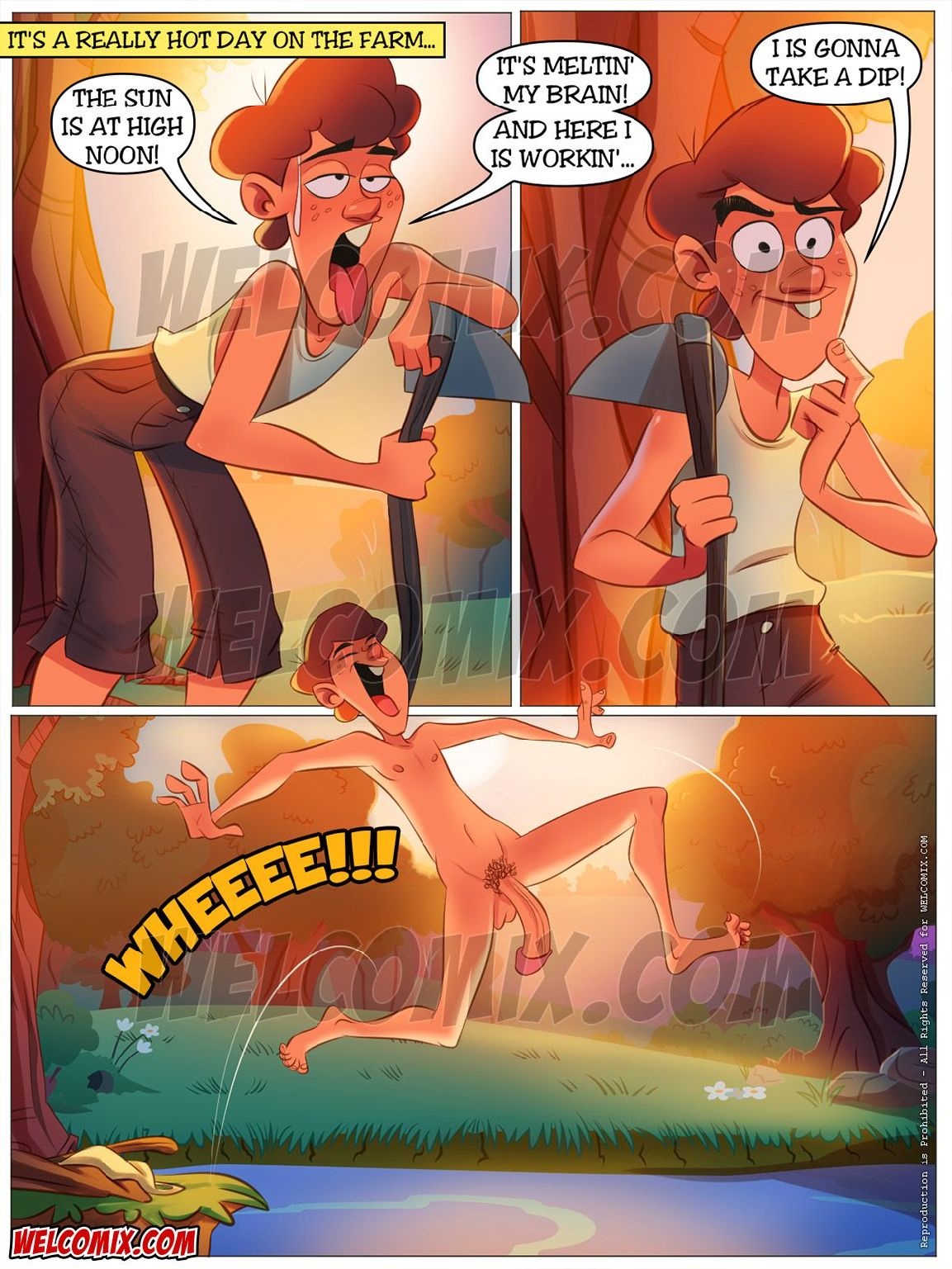 The Hillbilly Farm  - 18  - Hellish Heat - english page 2 full