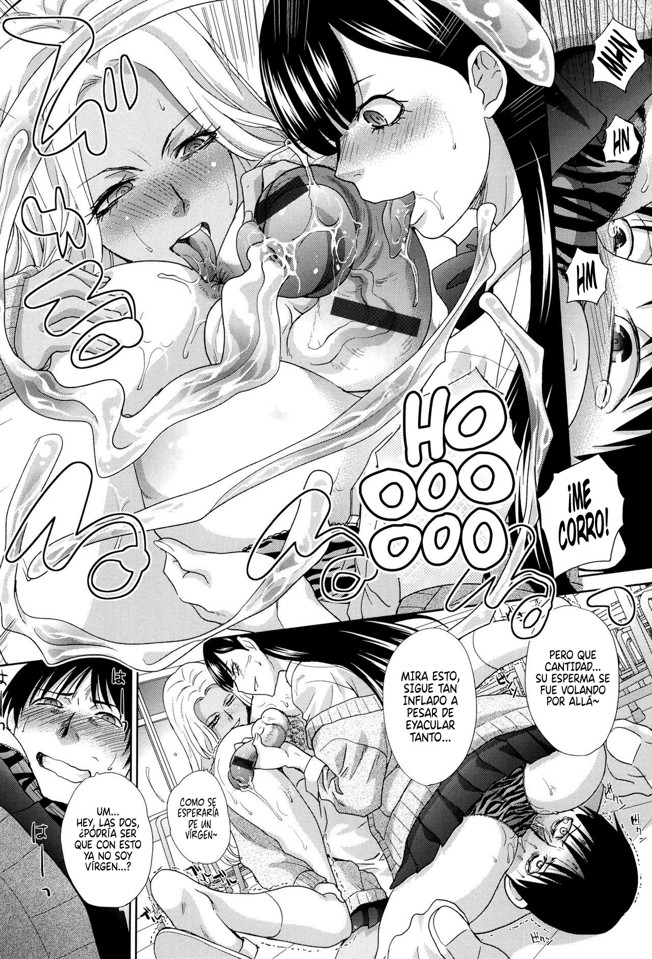 Shiro Kuro JK to Doutei Sensei | Las Dos Gyarus y su Profesor Virgen page 10 full