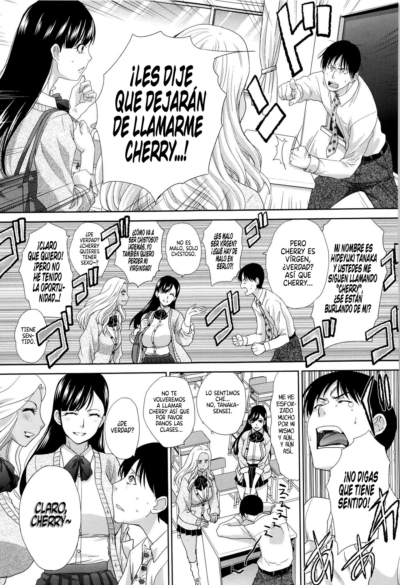 Shiro Kuro JK to Doutei Sensei | Las Dos Gyarus y su Profesor Virgen page 3 full
