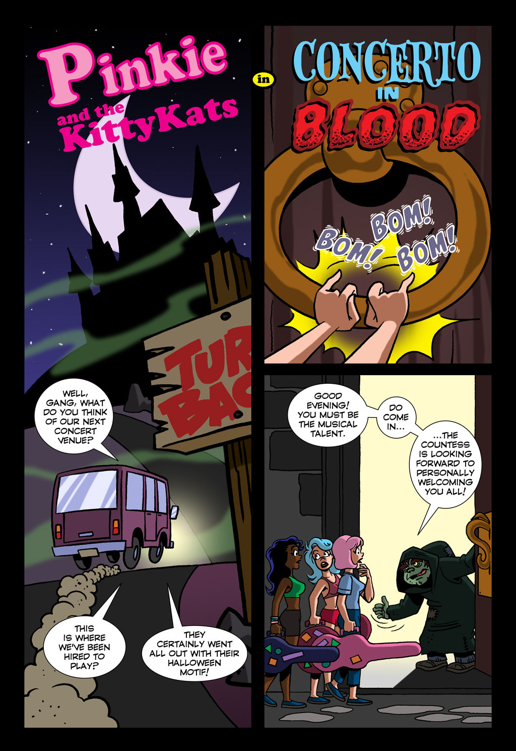 Pinkie and the KittyKats page 1 full