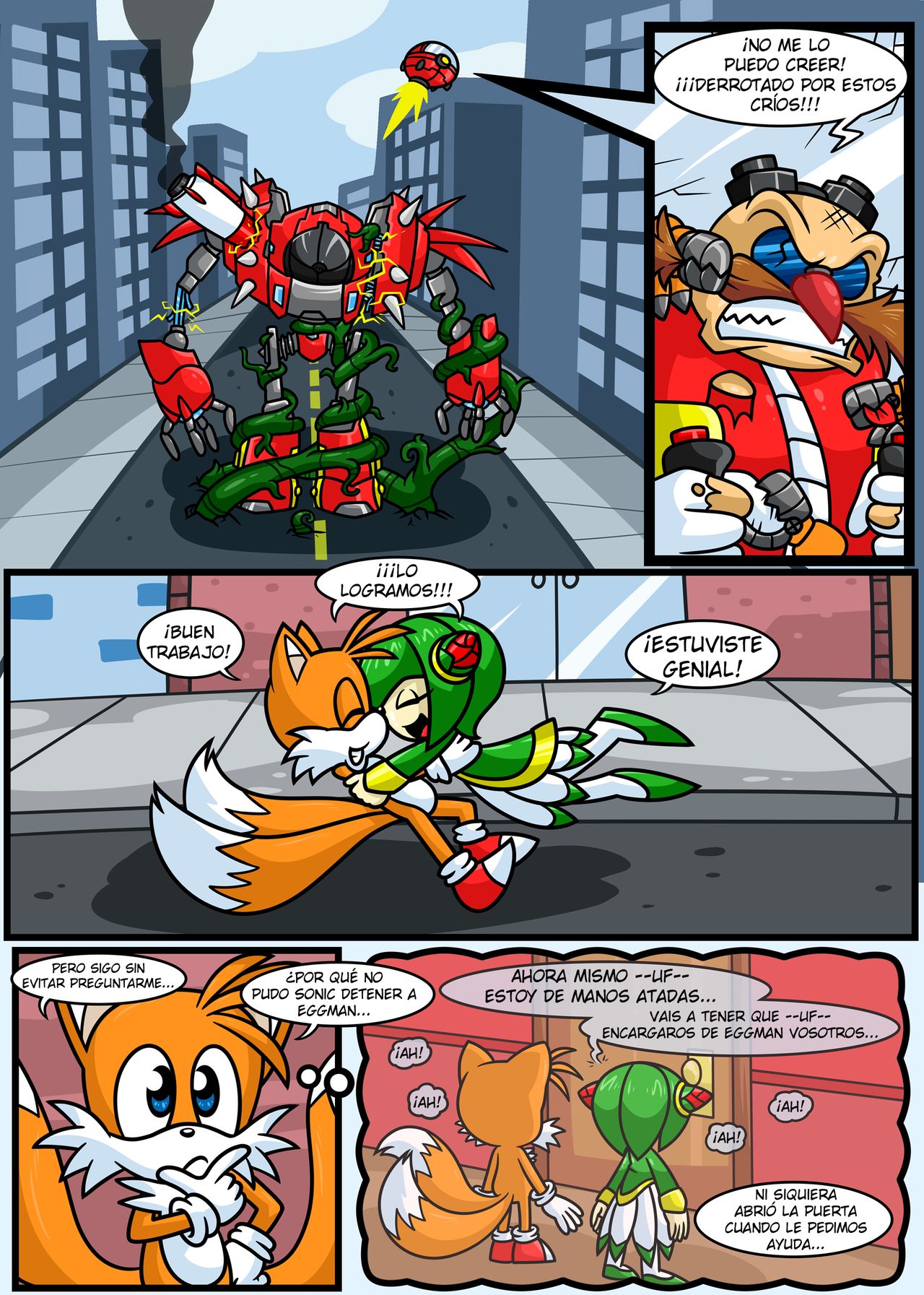 Tails & Cosmo's First Time page 2 full