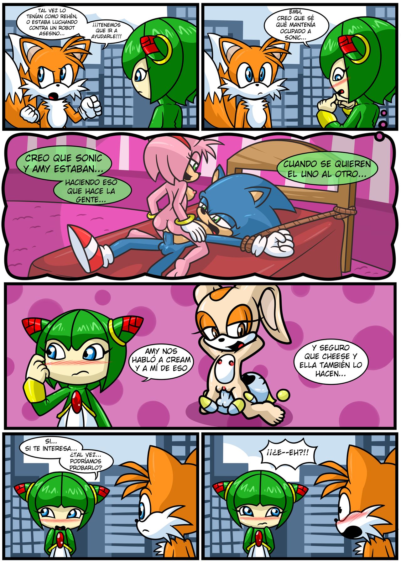 Tails & Cosmo's First Time page 3 full