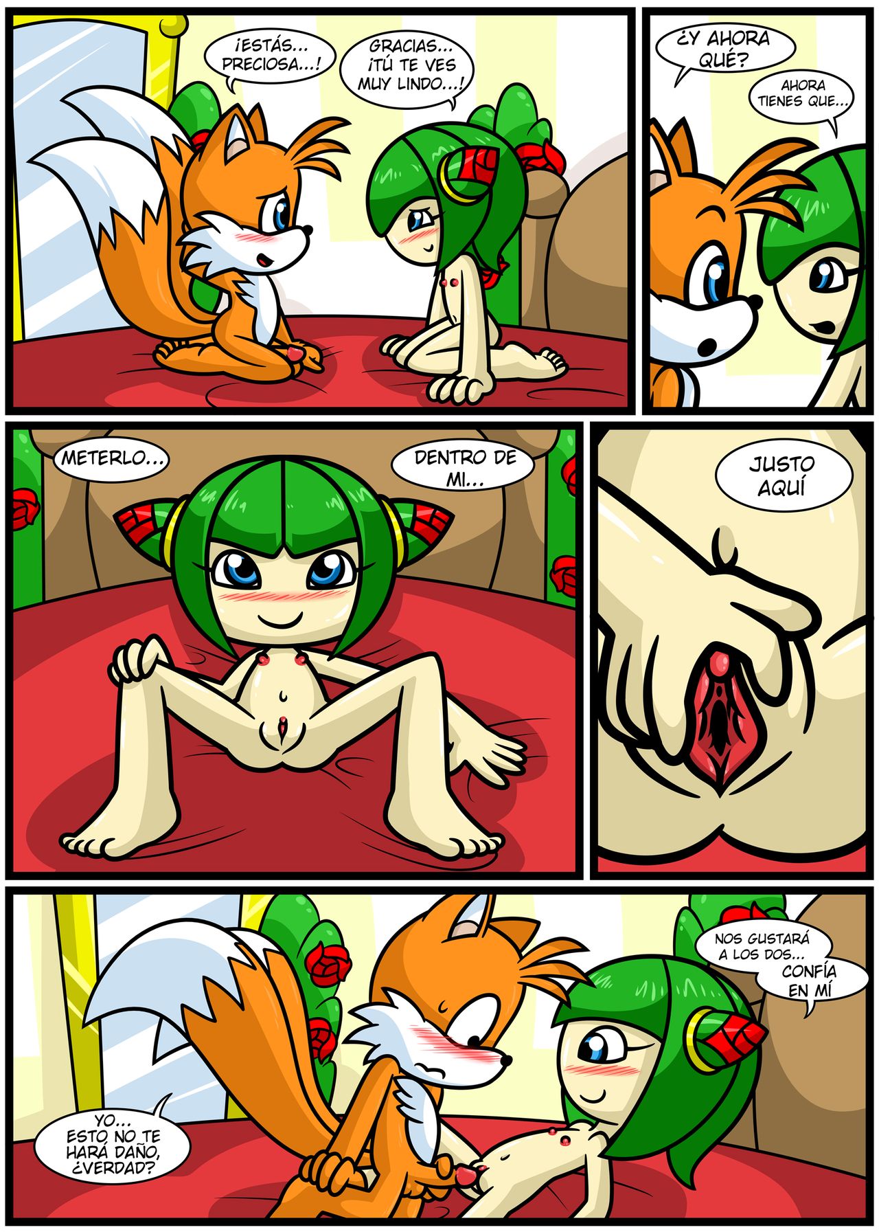 Tails & Cosmo's First Time page 5 full