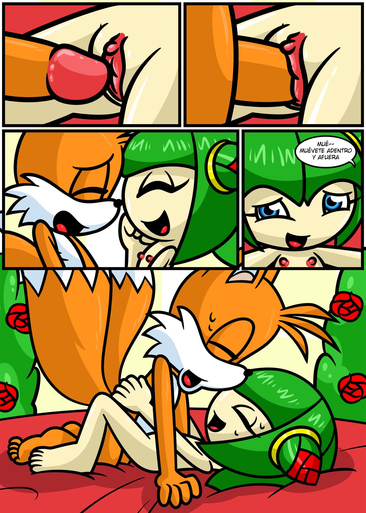 Tails & Cosmo's First Time page 6 full