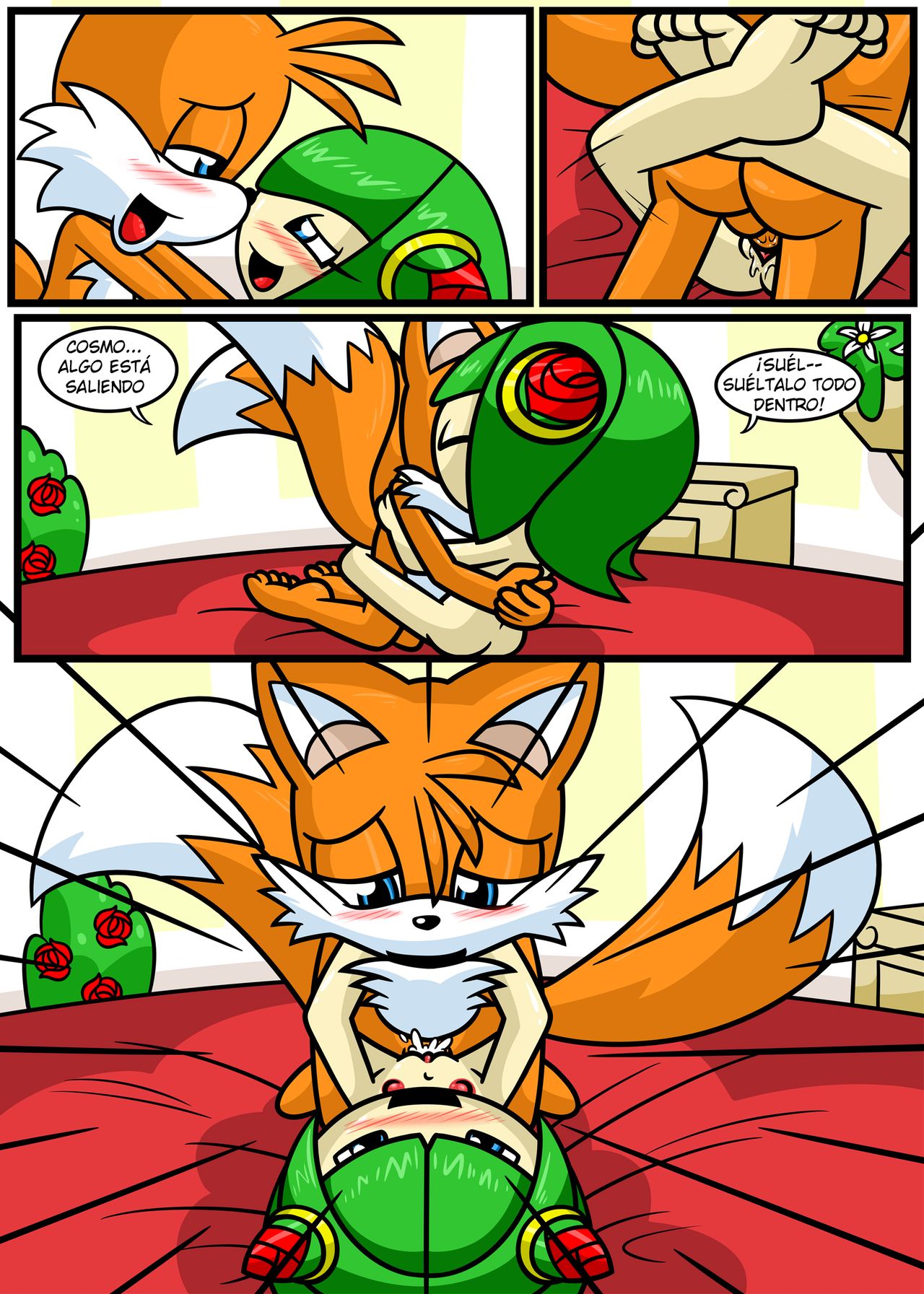 Tails & Cosmo's First Time page 7 full