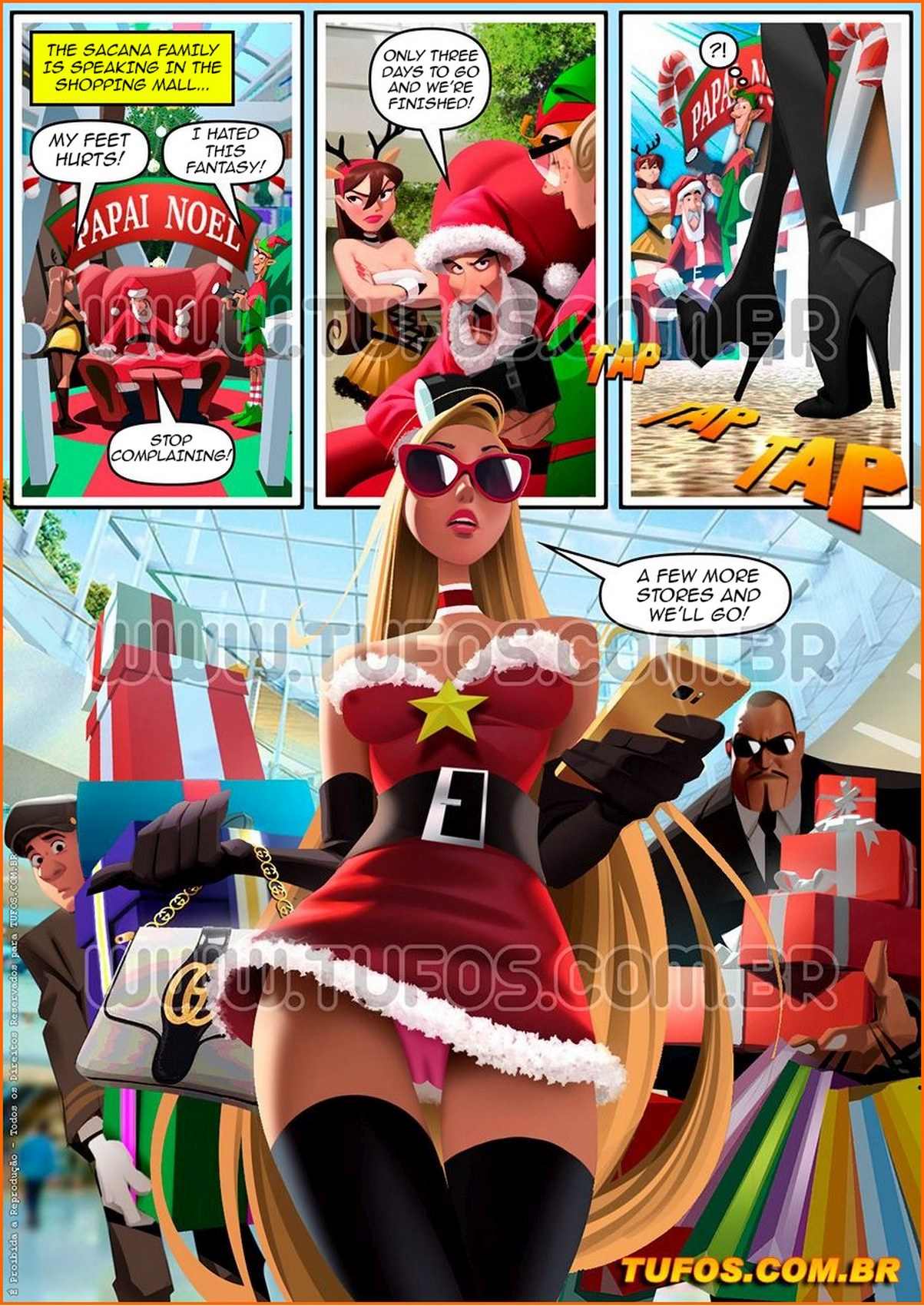 Pleasure Mansion  - 7 - A Good Sacana Christmas - english page 2 full