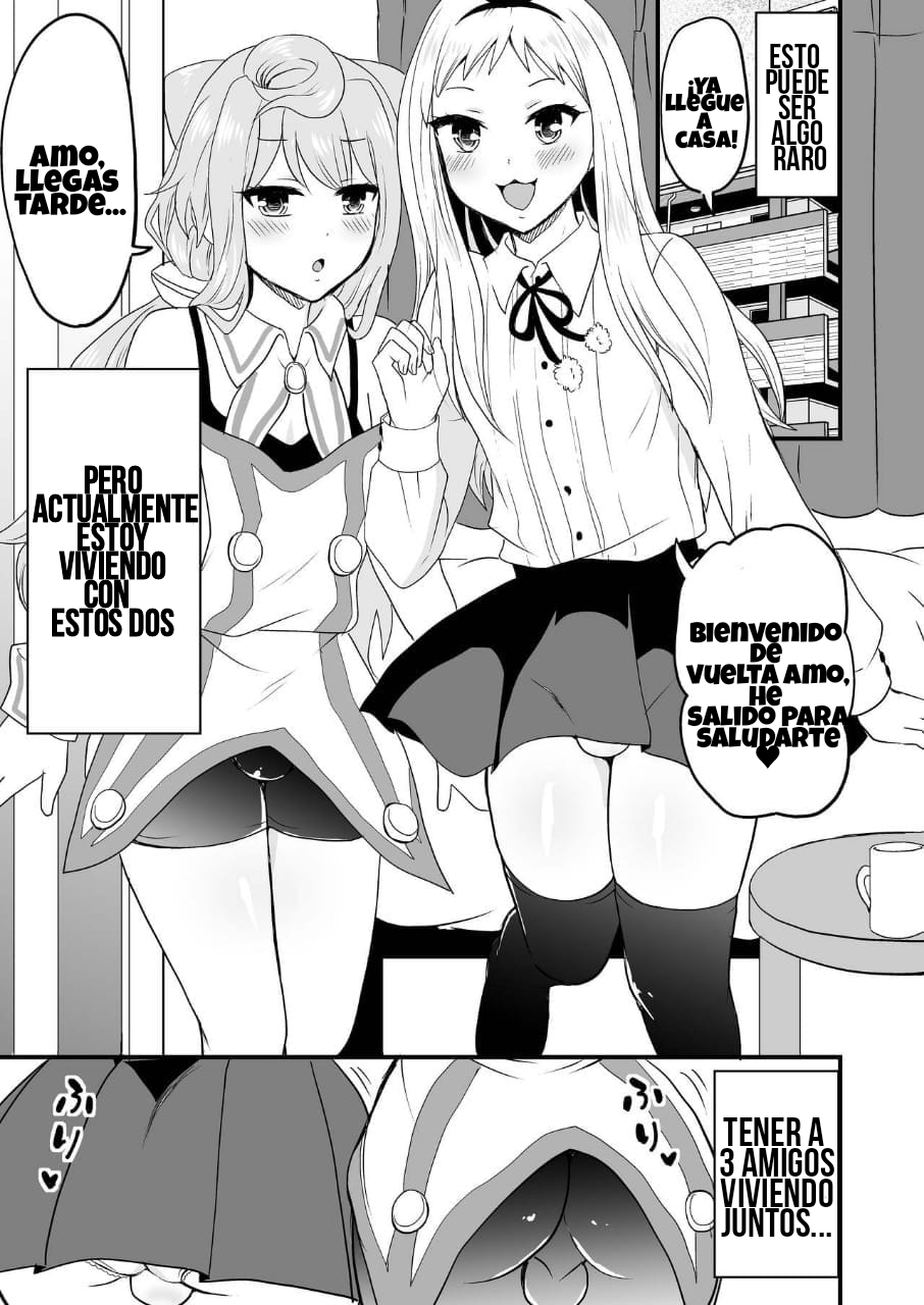 Otoko 3-nin Yume no Dousei Seikatsu page 2 full