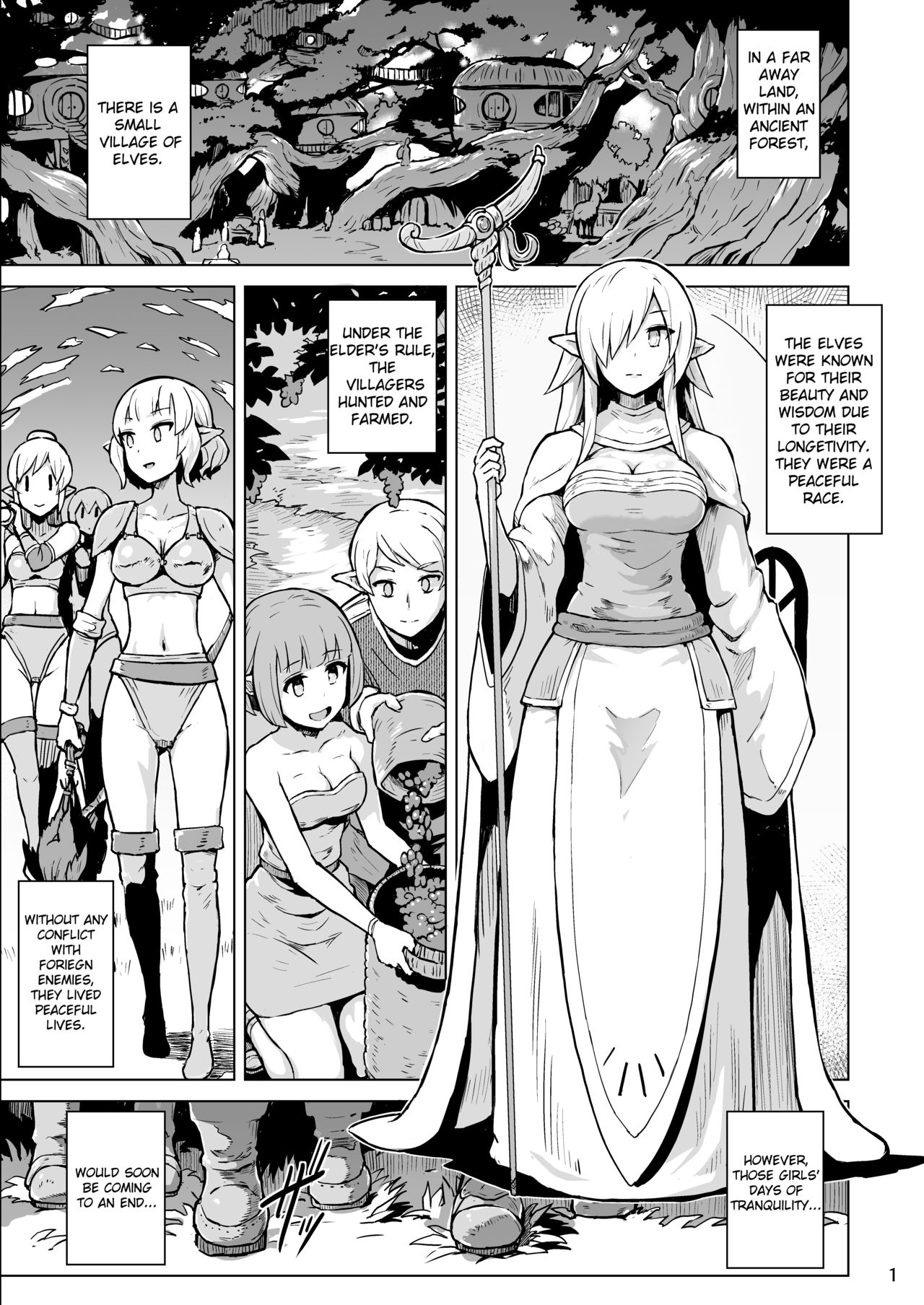 Inyoku ni Kuruishi Elf-tachi no Uta | The Song of the Lust-Crazed Elves page 2 full